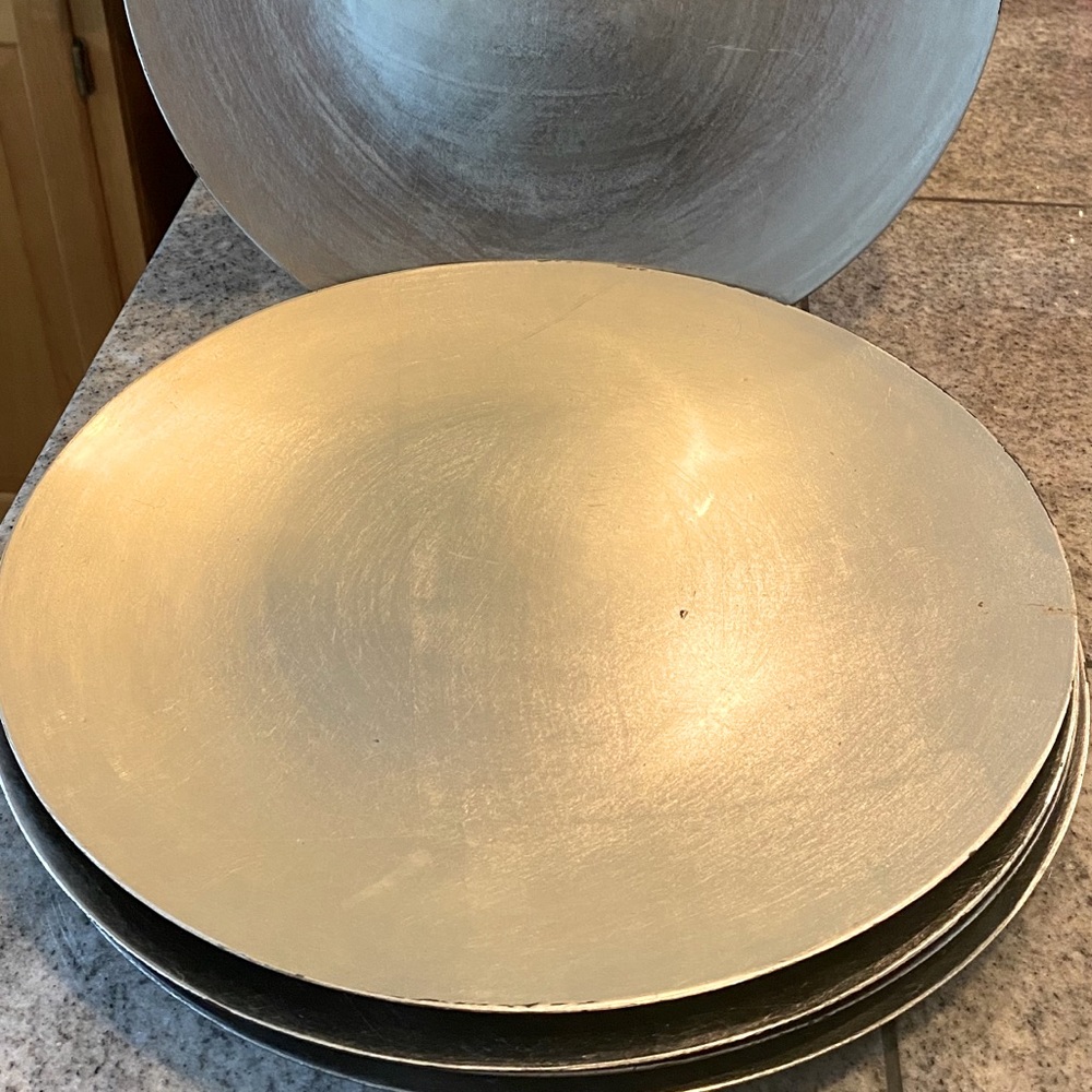Silver Plate Chargers